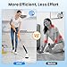 Electric Spin Scrubber, Power Shower Floor Scrubber, Electric Scrubber for Cleaning, Spin Scrub Shower Cleaner Brush, Cleaning Tools for Bathroom, Tub, Floor, Kitchen