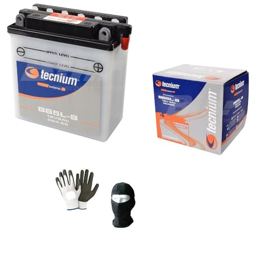 Compatible con Piaggio Vespa PK S (VMX5T) 125 1982 A 1985 BATERIA TECNIUM YB5L-B 12V 5AH BATERIAS 5 AMPERIOS 12 VOLTIOS PREPARADAS para Uso ESPECIFICO Moto Scooter 120X60X130MM