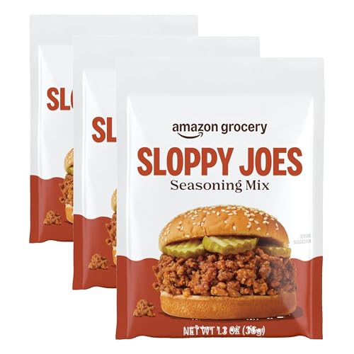 Amazon Grocery, Sloppy Joes Seasoning Mix, 1.3 oz (Previously Happy Belly, Packaging May Vary) (Pack of 3) - image 1