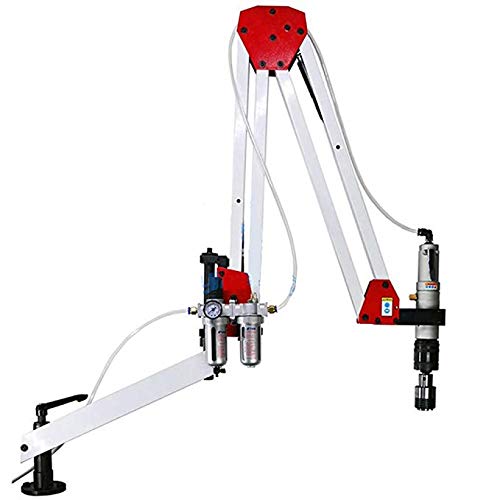 CGOLDENWALL M5-M24 Automatic Pneumatic Tapping Machine Air Tapper Tool With Working Reach 1900MM (ISO CHUCKS)