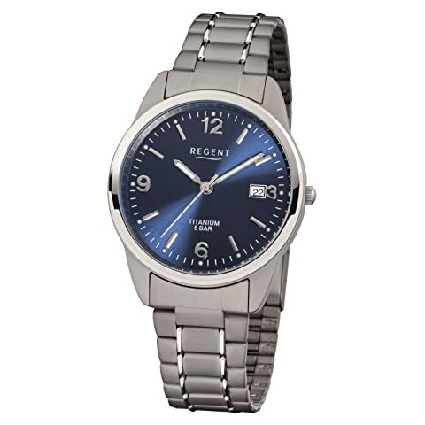 REGENT Montre Homme Quartz Titane Cover