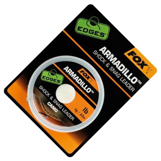 Fox Edges Armadillo Shock and Snag Leader Camo