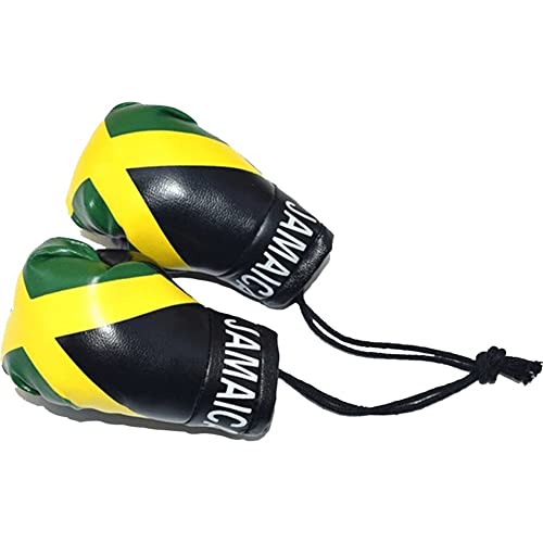 Car Mirror Punching Gloves Simulated Mini Boxing Gloves Hanging Boxing Gloves for Home Car Bag Decor