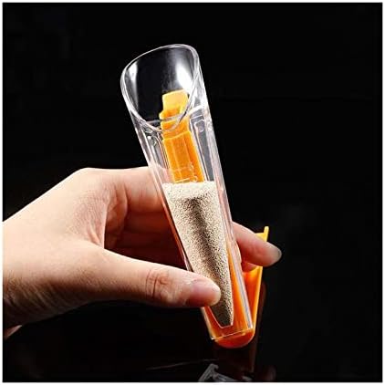 Measuring Cup Sealing Clip Orange Clear Kitchen Baking Tool Yeast