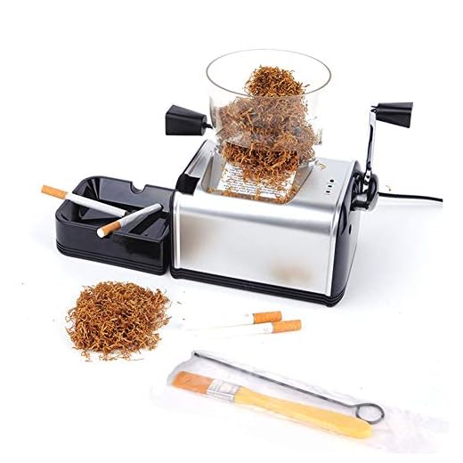 HSGAV Maquina Liadora De Tabaco Entubadora Electrica para Cigarrillos De Papel De Liar Tubos De Cigarros Automático Portátil Accesorios De Cigarrillos para Liar Entubar Cigarrillos