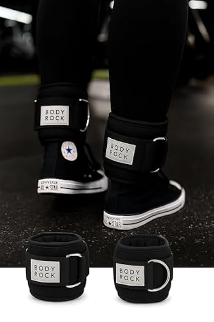 Ankle Weights & Resistance Bands Set for Women ¨C 2lb Leg Weights, Booty Bands, Thigh Straps ¨C Home Glute Workout Kit for Toning & Strength¡± Pilates, Rehab & Toning Equipment