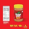 Peter Pan Creamy Peanut Butter, Made with Roasted Peanuts, Great for Peanut Butter and Jelly Sandwiches and Peanut Butter Snacks, Gluten Free Peanut Butter, 16.3 OZ Jar (Pack of 12)