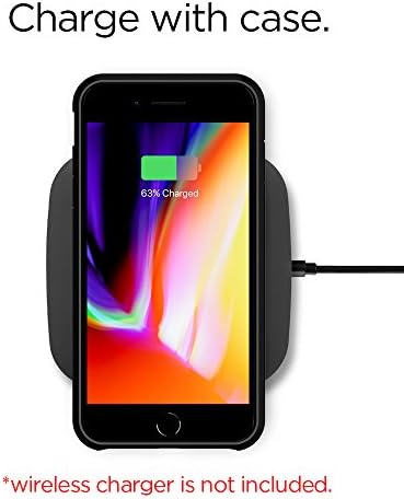 Spigen [Tough Armor 2 iPhone 8 Plus Case, iPhone 7 Plus Case Cover with Kickstand and Air Cushion Technology for iPhone 8 Plus (2017) iPhone 7 Plus (2016) - Black