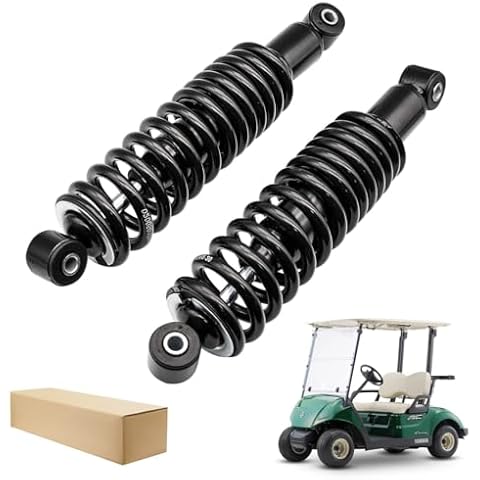 Golf Cart Rear Shocks Absorber Set, fit for Yamaha G29 Drive Gas & Electric Golf Carts, Replace# JW1-F2210-00-00, JW2-F2210-10-00 Cover
