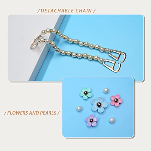 Flower Shoes Charms For Girls & Women Shoe Charms For Croc Bling Shoe Decoration With Chains For Clog Sandals Kawaii Shoe Accessories For Adults Kids Teens #TOP3
