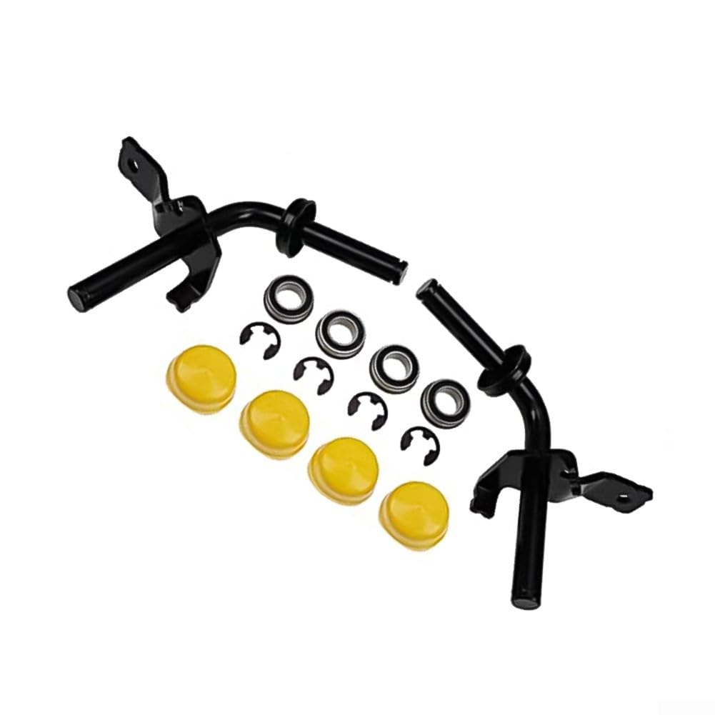 Kit de eje de dirección para tractores LA100 LA105 LA110 LA115, compatible con GY22251BLE GY22252BLE, pieza de repuesto de metal para mantenimiento de jardín