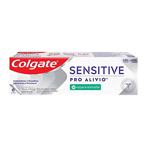 Colgate Creme Dental Para Sensibilidade Sensitive Pro-Alívio Repara Esmalte 110G