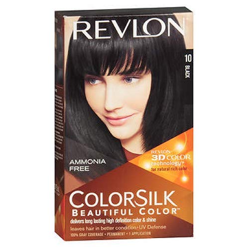 Tinte para cabello Revlon Colorsilk Natural 1N Negro miniatura 1