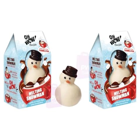 Pack of 2 Snowman Hot Chocolate Bombs Cover