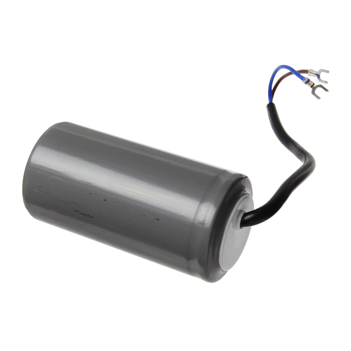 Paxanpax PLD537, CD60 Type 200uf / 200MFD AC Motor Capacitor with Cable (250V), Grey