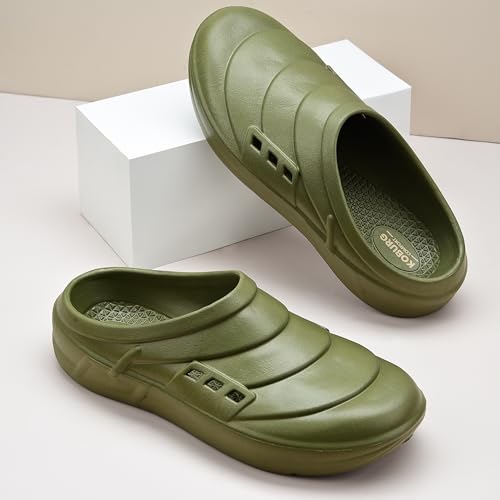Image of KOBURG Plasma Stylish Clogs for Men|Casual Walking Clogs|Sandals|Comfortable & Light Weight|Stylish & Anti-Skid|Waterproof KF-174