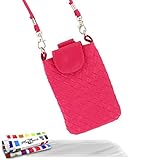 Pochette SONY XPERIA ARC S [CityPoche Premium] [Rose bonbon] de MUZZANO + 3 Films de protection cran 