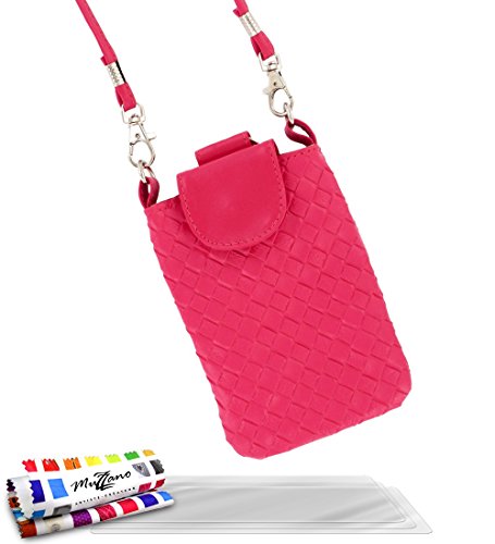 Pochette SONY XPERIA ARC S [CityPoche Premium] [Rose bonbon] de MUZZANO + 3 Films de protection écran 