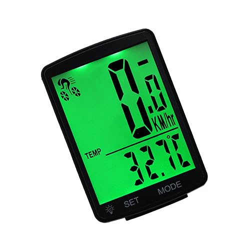 KICHOUSE Wired Bike Speedometer Tachometer Waterproof for Bicycles Day/Night Backlight