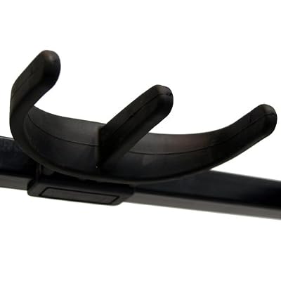 American Sound Connection 5 Guitar Rolling Cart Stand Pro Audio Stage, Studio or Display Rubber Divider Electric or Acoustic Guitar Holder