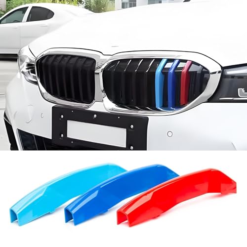 Image of Automotive Grille Inserts for 3 Series G20 G21 2019-2022 330i 340i 8 Grilles,Front Grill Accessories M Color