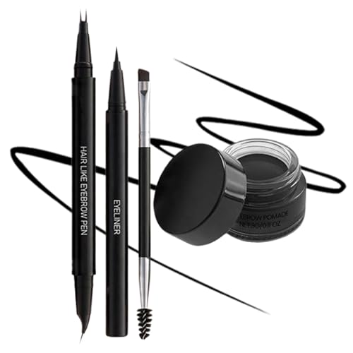 Lápiz de Cejas | A Prueba de Manchas y Punta Fina de Precisión,Kit Definer de Maquillaje para Cejas de Mujer | para Damas y Chicas en Uso Diario para Trabajo Gimnasio y Deportes Exteriores