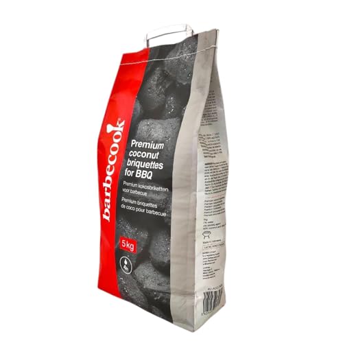 Bricchetti Barbecue Gusci Noce di Cocco Carbonella 5 Kg