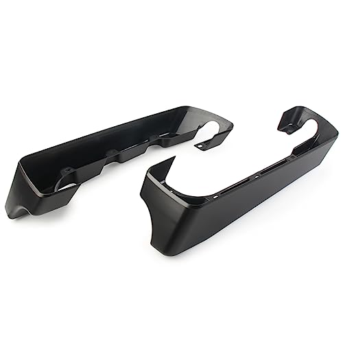 Bacar Powersports Extensiones de Alforjas Endurecidas 4" para Harley Touring Road King 2014-2022, Negro Mate miniatura 3
