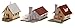 FALLER 232221 - 3 Einfamilien-Häuschen, 13.9 x 3.7 x 22.4 cm MI 4 günstig Kaufen-FALLER 232221 - 3 Einfamilien-Häuschen, 13.9 x 3.7 x 22.4 cm