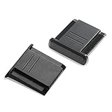 【Elección ideal】Puede ser un reemplazo de la cubierta estándar, se adapta muy bien al soporte de la zapata y lo protege bien,la cubierta de la zapata es el accesorio ideal para la cámara.