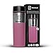 TAVIALO Tazza termica - Mug Termica da 380 ml, acciaio inox + 2 guarnizioni in silicone aggiuntive (rosa)