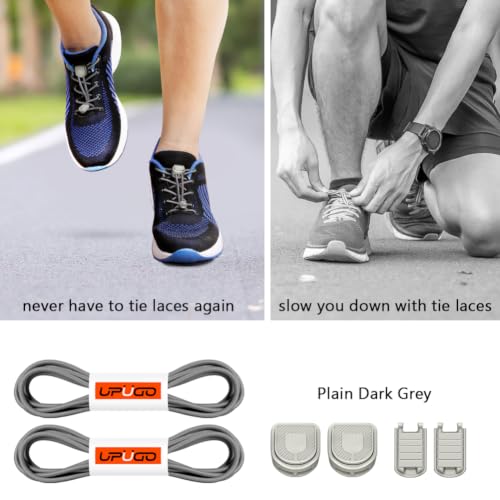 Image of UpUGo Elastic Shoe Laces, No Tie Shoe Laces for All Ages, One Size Fit All