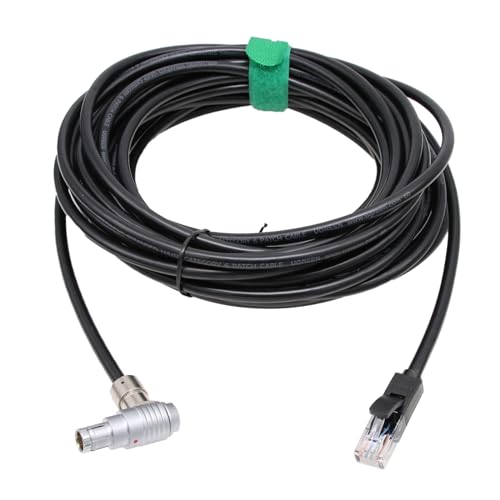 Cable Ethernet Fischer de 8 pines a RJ45 CAT6 para micro cámara de alta velocidad VEO S