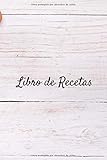  Libro de Recetas: Apunta todas tus Recetas en este Recetario  100 páginas para apuntar tus Recetas con todos los detalles