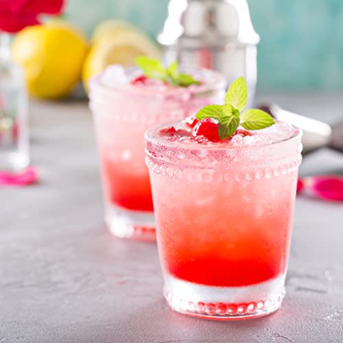 Relaxdays Eiscrusher manuell, Eiszerkleinerer, mit Handkurbel, Barzubehör, ohne Strom, rostfrei, Ice Crusher, weiß-grün