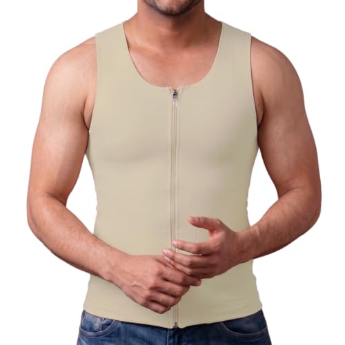 Image of dermawear Men Zenrik-G Gynaecomastia Shapewear Vest for Chest and Abdomen