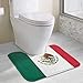 Produktbild Hoklcvd Flagge von Mexiko Rutschfeste Badematte für WC, saugfähiges Wasser, perfekt für Badezimmer. Kaufen Sie online Badematten zu den besten Preisen