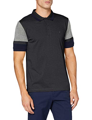 Pierre Cardin Herren Poloshirt Polohemd, Anthra, S