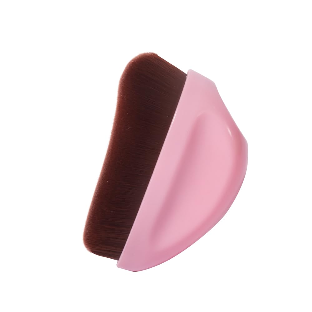 KRASH TOOLS Brocha de Maquillaje Morning Klimax para Productos Líquidos - Cerdas Extra Suaves - Curva Interior que se Adapta al Rostro