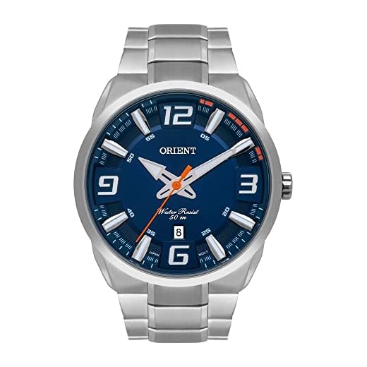 Relógio Orient Masculino Ref: Mbss1359 D2sx Casual Prateado