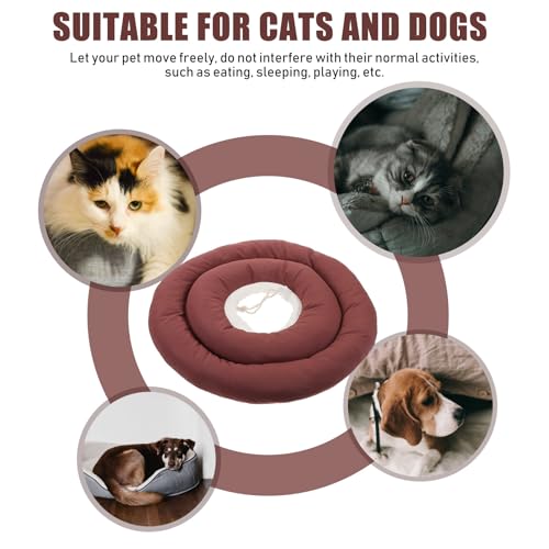 Collier de récupération chat en tissu imperméable et coton PP
