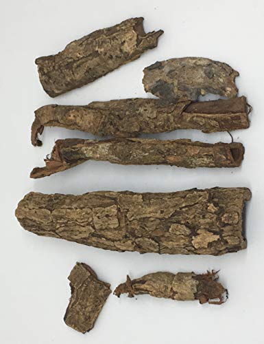 Image of Awesome Aquatic Catappa Indian Almond Bark Rolls & Pieces, 50 g | Natural Catappa Indian almond bark for bettas, shrimp & fish. Releases tannins for blackwater aquariums and habitats.