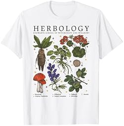 Harry Potter Herbology Plants Short Sleeve T-Shirt