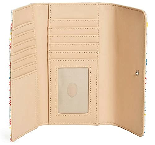 GUESS Factory Abree Logo Saffiano Slim Wallet #TOP30