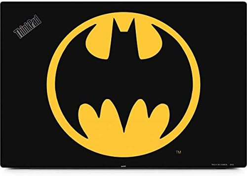 Skinit Decal Laptop Skin Compatible with Thinkpad X1 Carbon (6th Gen 2018) - Officially Licensed Warner Bros Batman Logo Design