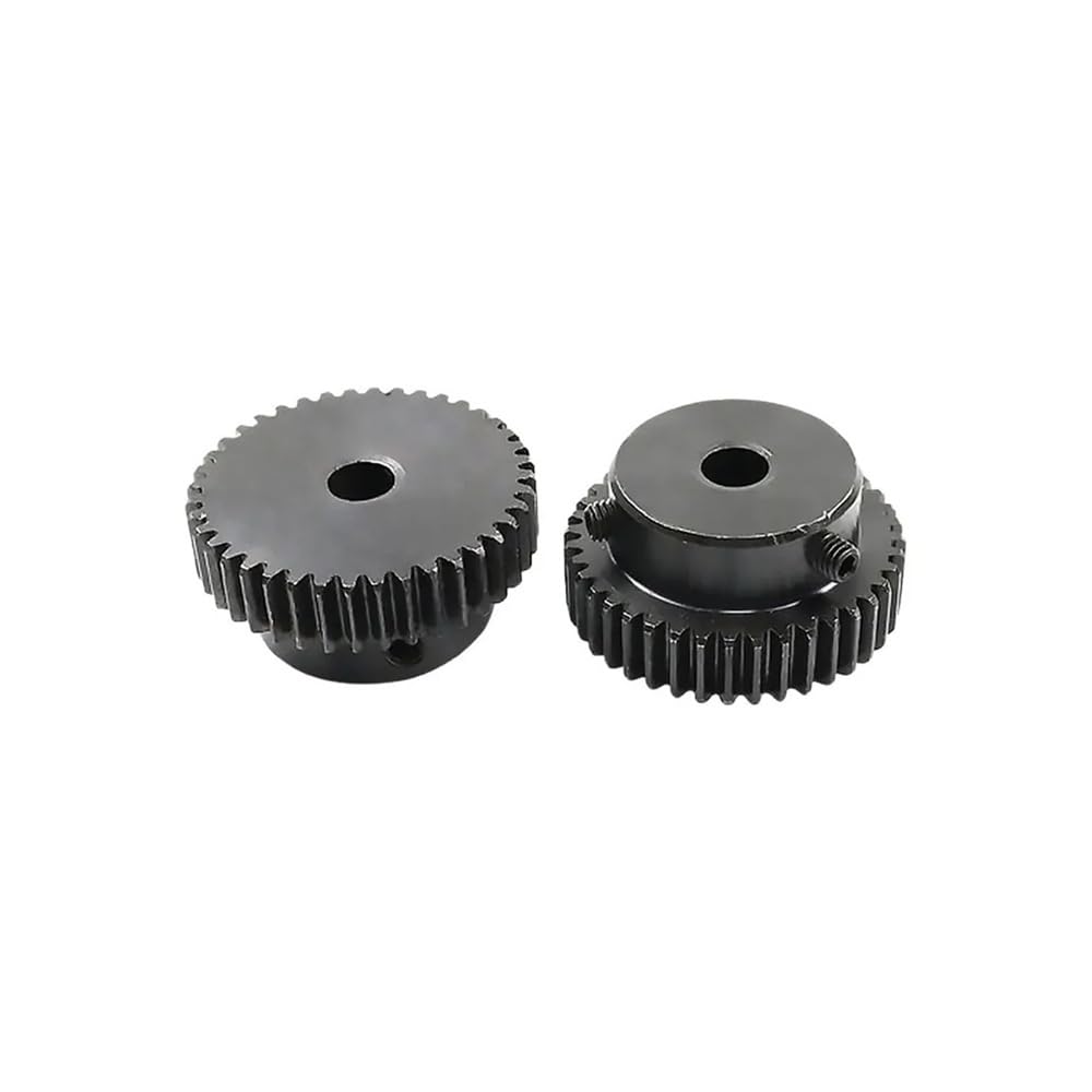 Pignon d'engrenage droit 1M 25 dents 1 Mod droites 45# engrenage en acier 6mm 8mm 10mm 12mm trou moteur crémaillère Transmission(10mm,11pcs 1M 25 Teeth)