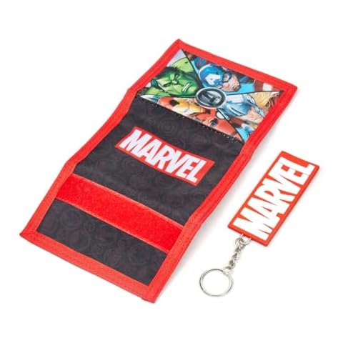 Marvel Avengers Boys Wallet and Keyring Set Cover