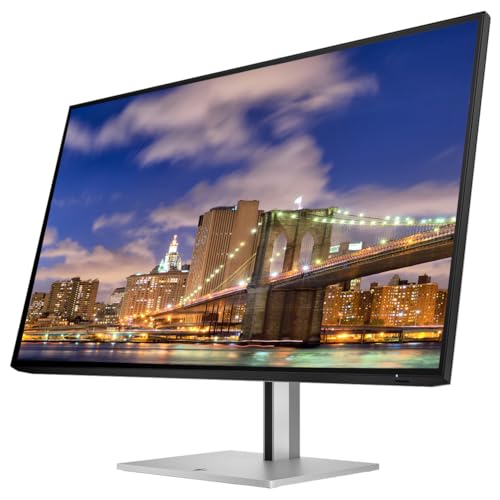 Image of HP Series 7 Pro 27-inch 727pm 4K UHD 2160P Conferencing Monitor, 2-Pack Bundle with 727pk, Webcam, Mic, Speaker, Daisy Chain, HDMI, DisplayPort, USB Hub, USB-C with 100W PD