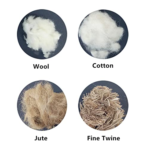 Image of 1.4 Oz Natural Bird Nesting Materials, Bird Nest Bedding Material, Great for Nest Building for Bird Small Animals
