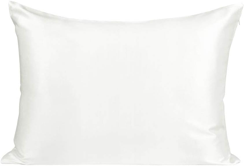 PiccoCasa Silk Pillowcase for Hair and Skin Travel Pillowcase Both Side 550TC 22 Momme Silk
